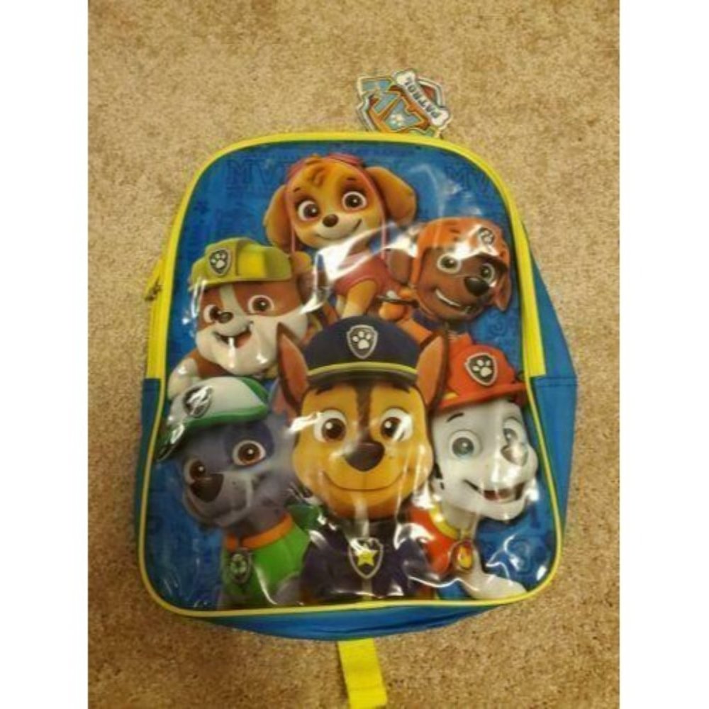 PAW PATROL 15" BACKPACK BOOK BAG CHASE MARSHALL SK